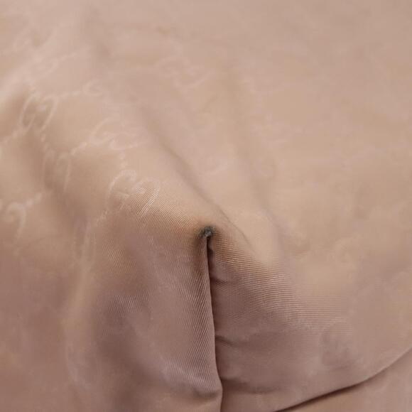 GUCCI GG Canvas Tote Bag Nylon Pink Silver - Picture 13 of 16